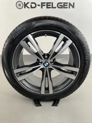 Original BMW Styling M754 X7 G07 21 Zoll Winterräder Alufelgen M Doppelspeiche - Bild 3