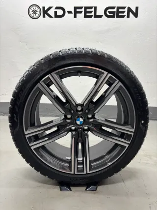 Original BMW M727 8er G14 G15 G16 19 Zoll Winterräder Styling 727 M Winterreifen - Bild 5