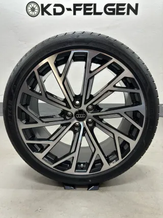 Original Audi A8 S8 4N 21 Zoll Sommerräder Sommerreifen 4N0601025AF Alufelgen - Bild 3