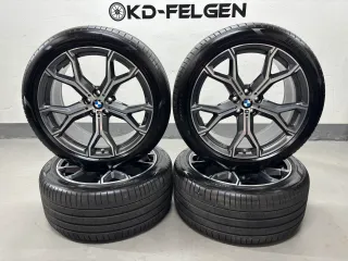 Original BMW X5 G05 X6 G06 M741 21 Zoll Sommerräder Alufelgen M Y-Speiche 741M - Bild 1