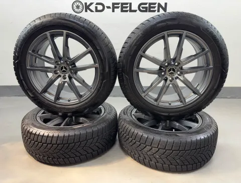 Background image for Original Mercedes EQE SUV X294 19 Zoll Winterräder A2944010400 Alufelgen 7,6mm