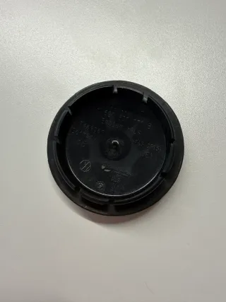4x Original VW Nabendeckel Felgendeckel 5G0601171 schwarz Nabenkappen Radkappe - Bild 2