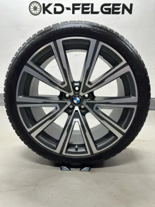 Original BMW 746 22 Zoll X5 G05 X6 G06 Winterräder Styling V-Speiche 746 Felgen - Bild 3