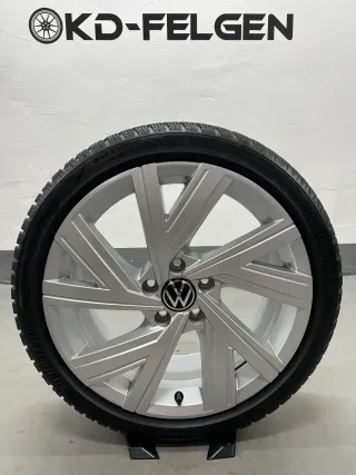 Original VW Golf 8 18 Zoll Bergamo Winterräder GTI GTD GTE VIII 5H0601025AE Felgen - Bild 5