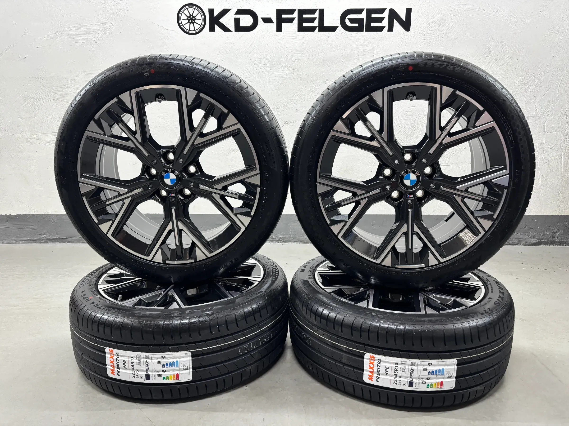 Original BMW 1er F70 2er F74 Styling M Y-Speiche 975 18 Zoll Sommerräder Felgen - Bild 1