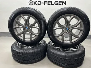 Original BMW X5 G05 X6 G06 Styling V-Speiche 734 19 Zoll Winterräder Alufelgen - Bild 1