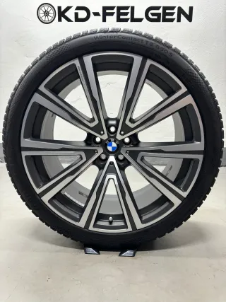 Original BMW 746 22 Zoll X5 G05 X6 G06 Winterräder Styling V-Speiche 746 Felgen - Bild 3