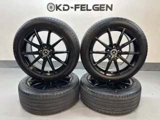 Original Mercedes EQE V295 19 Zoll Sommerräder A2954014000 schwarz Alufelgen - Bild 1