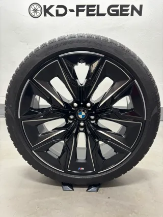 Original BMW 7er i7 G70 X3 G45 M909 21 Zoll Winterräder Aerodynamik 909M Felgen - Bild 4