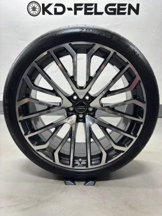 Original Audi Q8 SQ8 23 Zoll Sommerräder Sommerreifen Alufelgen 4M8601025BN NEU - Bild 3