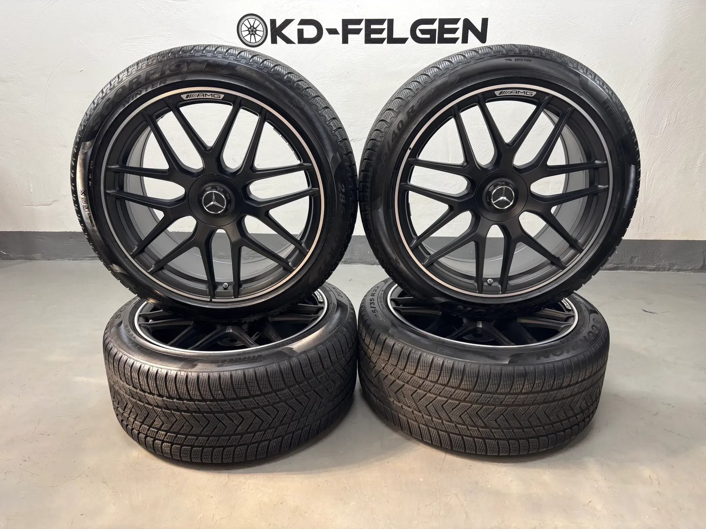 Original Mercedes AMG GLE 53 63 S V167 C167 22 Zoll Winterräder A1674014400 - Bild 1