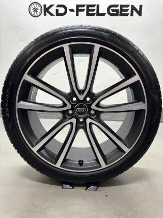Original Audi Q5 SQ5 21 Zoll Sommerräder Alufelgen Felgen S Line 80A601025BG - Bild 3