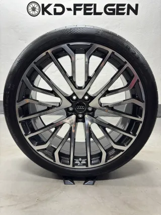 Original Audi Q8 SQ8 23 Zoll Sommerräder Sommerreifen Alufelgen 4M8601025BN NEU - Bild 4