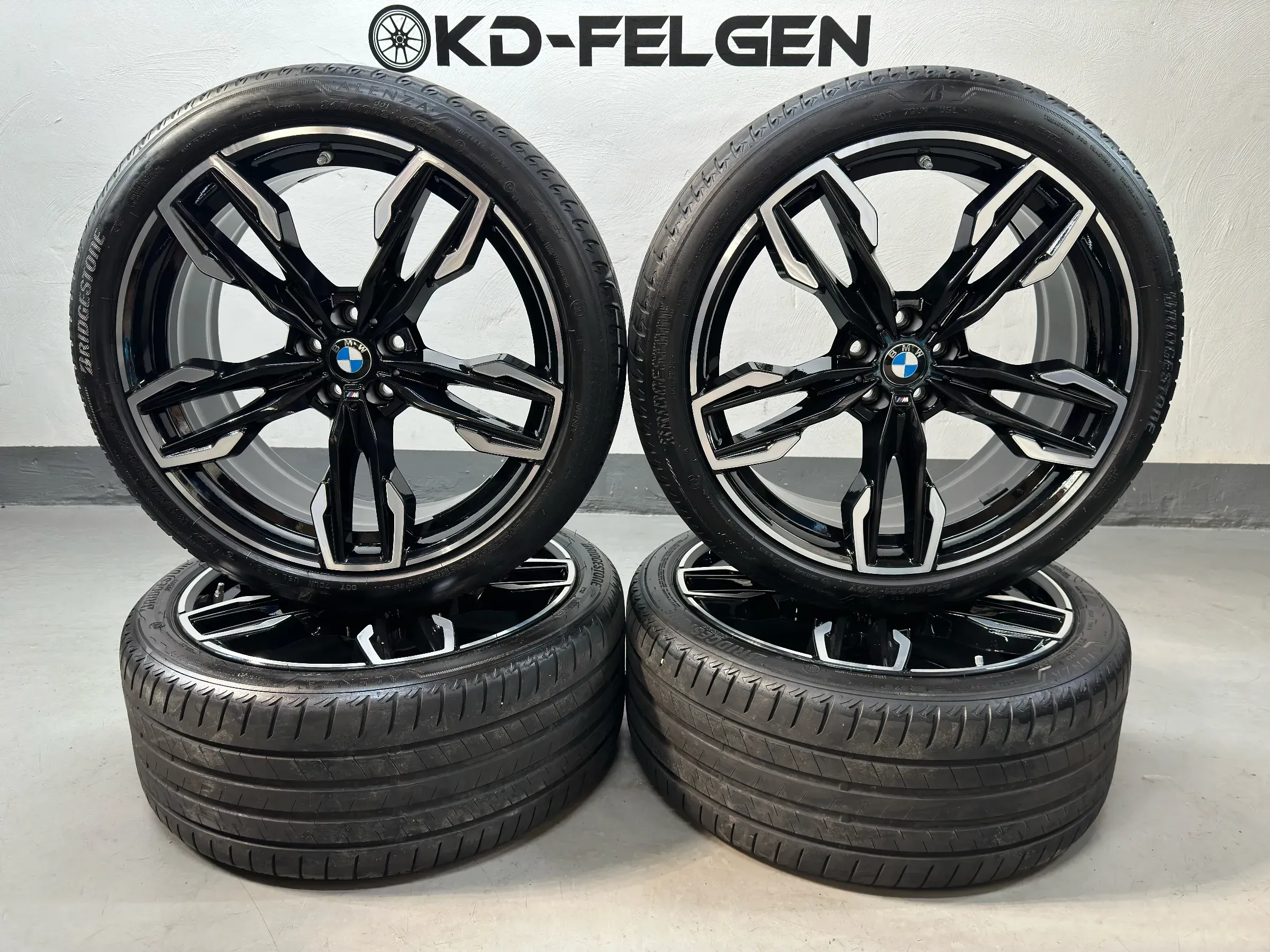 Original BMW M718 X3 G01 X4 G02 21 Zoll Sommerräder Styling M Doppelspeiche 718 - Bild 1