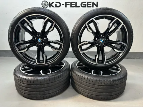 Background image for Original BMW M718 X3 G01 X4 G02 21 Zoll Sommerräder Styling M Doppelspeiche 718