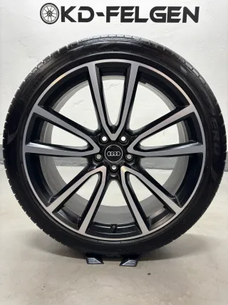Original Audi Q5 SQ5 21 Zoll Sommerräder Alufelgen Felgen S Line 80A601025BG - Bild 4