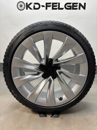 Original Tesla Model Y 20 Zoll Ganzjahresreifen Allwetter Helix 2188222-00-A Juniper - Bild 5