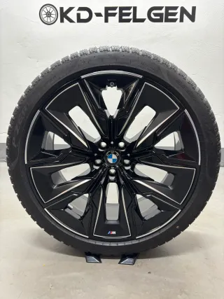 Original BMW 7er i7 G70 X3 G45 M909 21 Zoll Winterräder Aerodynamik 909M Felgen - Bild 5