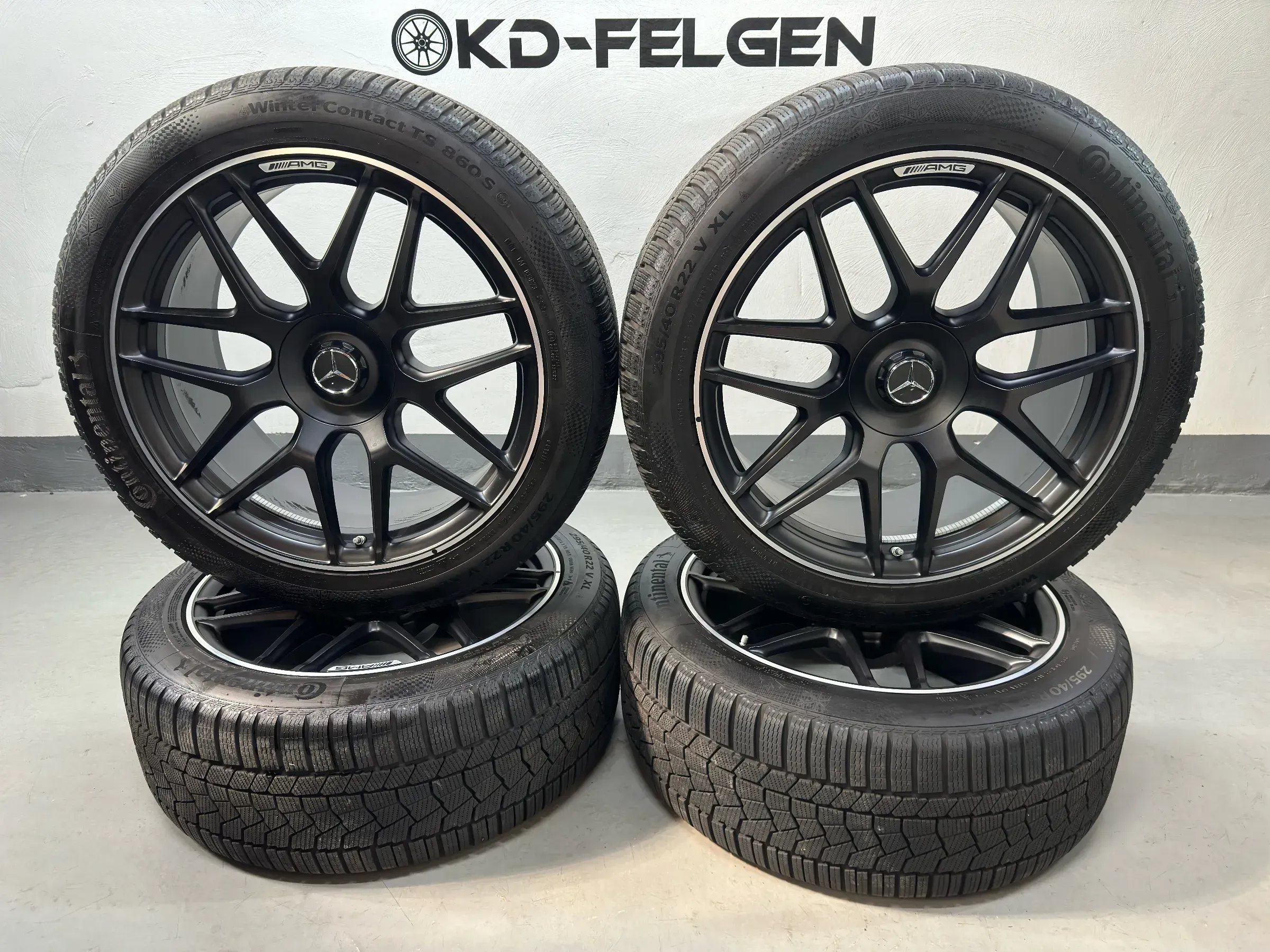 Original Mercedes G Klasse G63 AMG W463 22 Zoll Winterräder A4634012000 Felgen - Bild 1