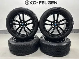 Original BMW 5er G30 G31 M662 18 Zoll Winterräder M Doppelspeiche 662M Felgen - Bild 1