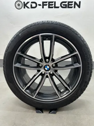 Original BMW 5er G30 G31 18 Zoll M662 Sommerräder Styling 662M M Doppelspeiche - Bild 5