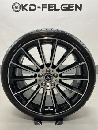 Original Mercedes 20 Zoll E-Klasse AMG W213 S213 Sommerräder A2134012200 Felgen - Bild 4