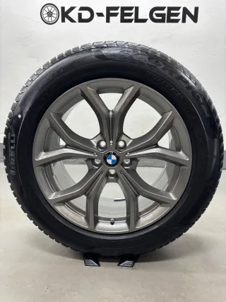 Original BMW X5 G05 X6 G06 Styling V-Speiche 734 19 Zoll Winterräder Alufelgen - Bild 5