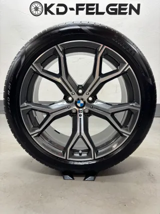 Original BMW X5 G05 X6 G06 M741 21 Zoll Sommerräder Alufelgen M Y-Speiche 741M - Bild 5