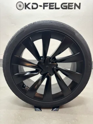 Original Tesla Model Y 20 Zoll Sommerräder Helix 2.0 2188222-00-A Sommerreifen Juniper - Bild 4
