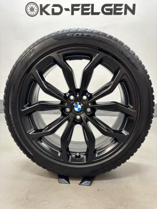 Original BMW X3 G01 X4 G02 20 Zoll Winterräder Styling Y-Speiche 695 Alufelgen - Bild 5
