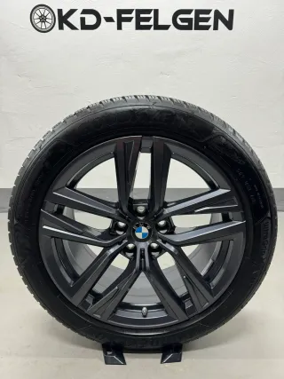 Original BMW Doppelspeiche Styling 853 18 Zoll Winterräder i4 4er G26 Felgen - Bild 3