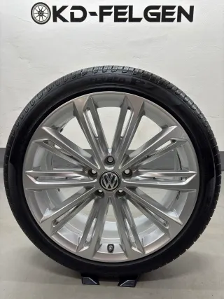 Original VW Passat B8 3G 19 Zoll Verona Sommerräder Sommerreifen 3G0601025R - Bild 3