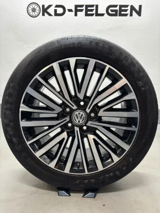 Original VW T5 T6 T6.1 18 Zoll Palmerstom Sommerräder 7E0601025S Alufelgen - Bild 4