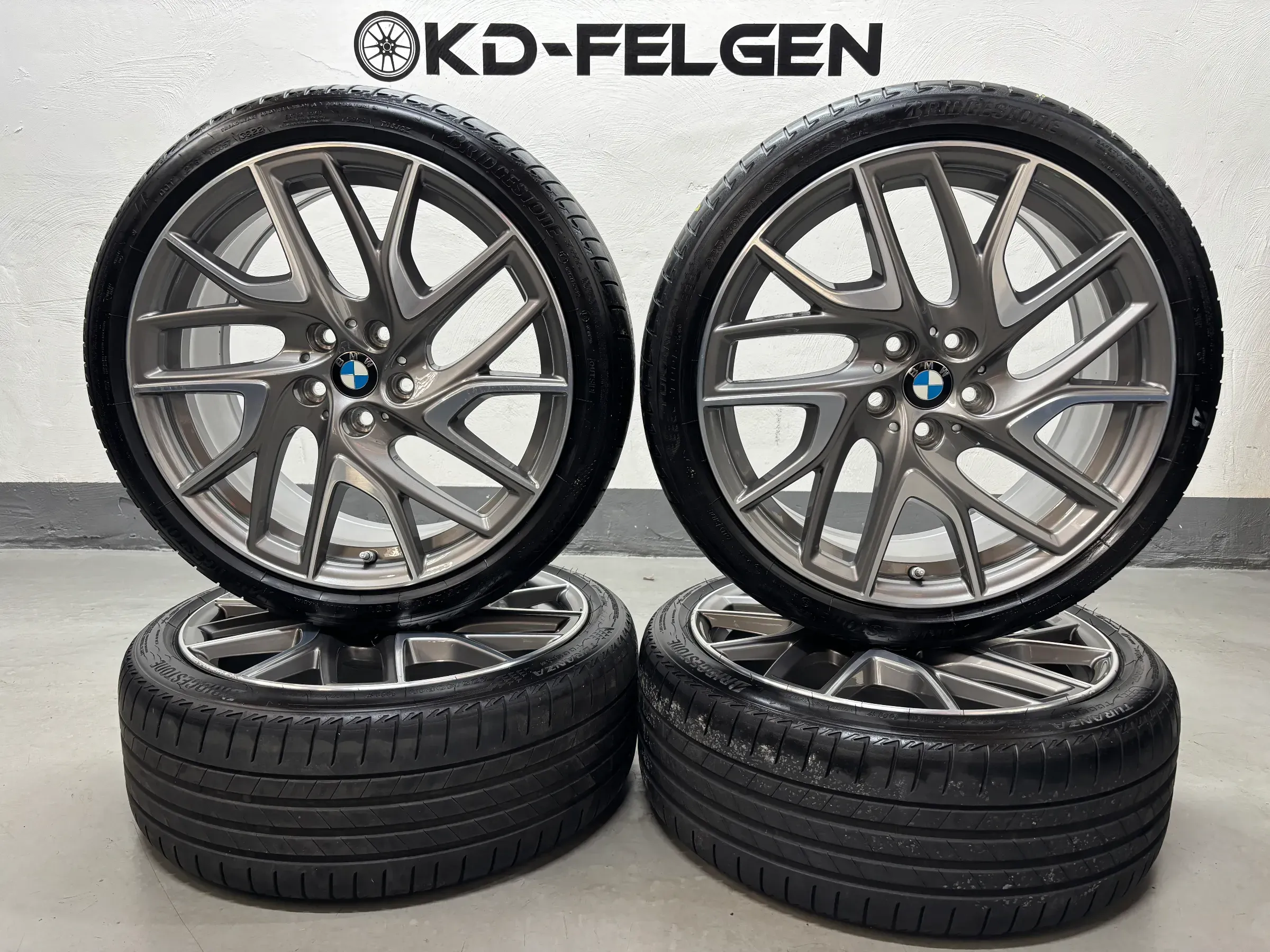 Original BMW Styling Turbinenstyling 487 2er F45 F46 19 Zoll Sommerräder Felgen - Bild 1