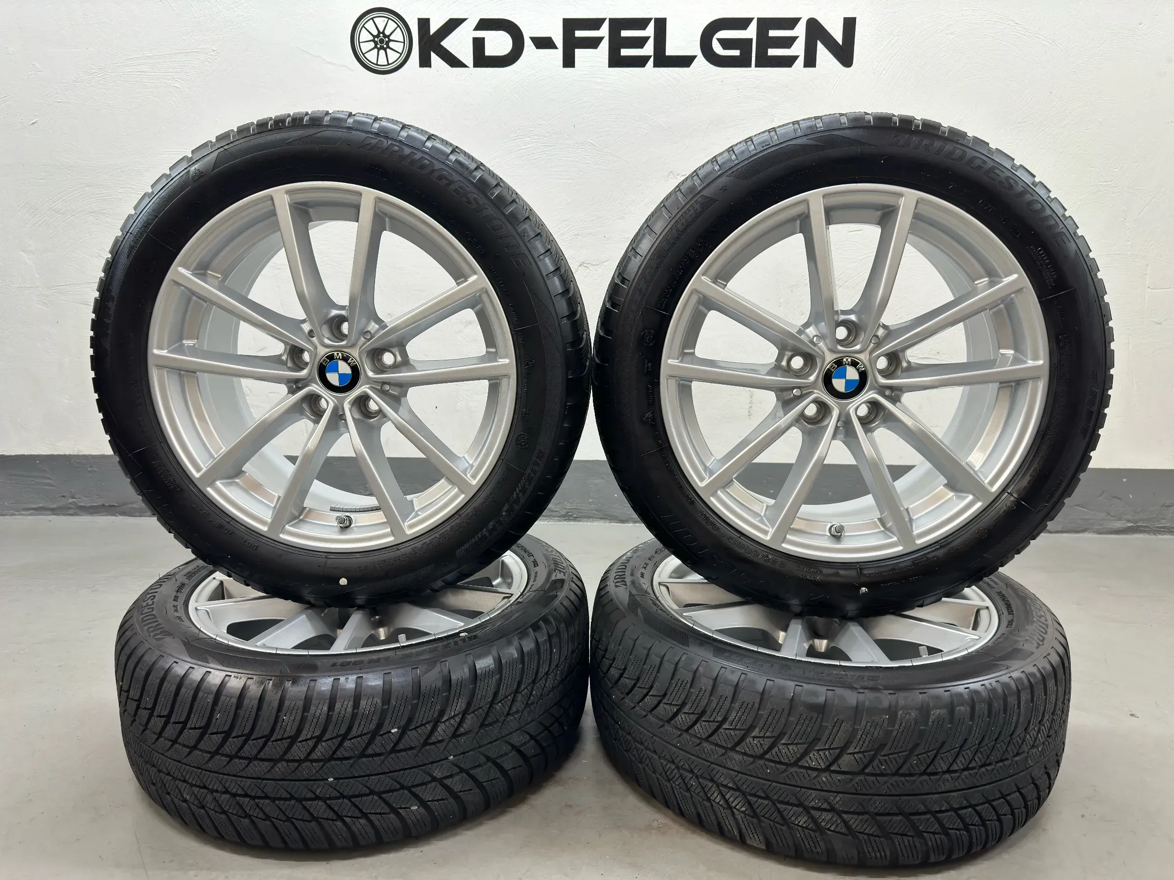 Original BMW 3er G20 G21 4er G22 G23 Styling V-Speiche 778 17 Zoll Winterräder - Bild 1