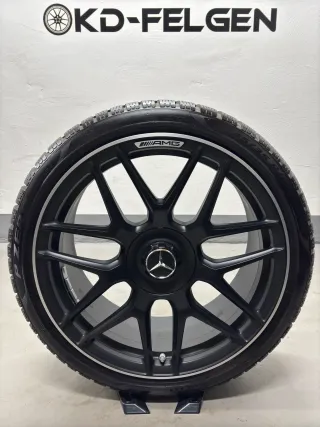 Original Mercedes A45 AMG 19 Zoll Winterräder A1774012500 Kreuzspeiche Alufelgen - Bild 2