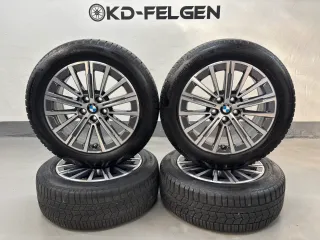 Original BMW 2er U06 Styling V-Speiche 833 17 Zoll Winterräder Alufelgen 6891174 - Bild 1