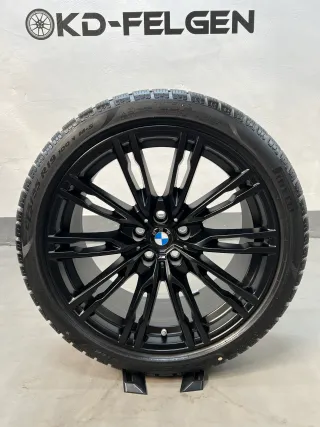 Original BMW M829 M2 G87 M3 G80 G81 M4 G82 G83 19 Zoll Winterräder 829M Alufelgen black - Bild 2