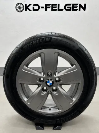 Original BMW 1er F40 2er F44 16 Zoll Sommerräder Styling Sternspeiche 517 Felgen - Bild 5