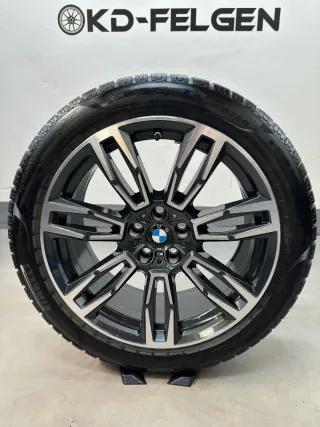 Original BMW 5er i5 G60 G61 935M 19 Zoll Winterräder M935 5A324E0 Alufelgen - Bild 5