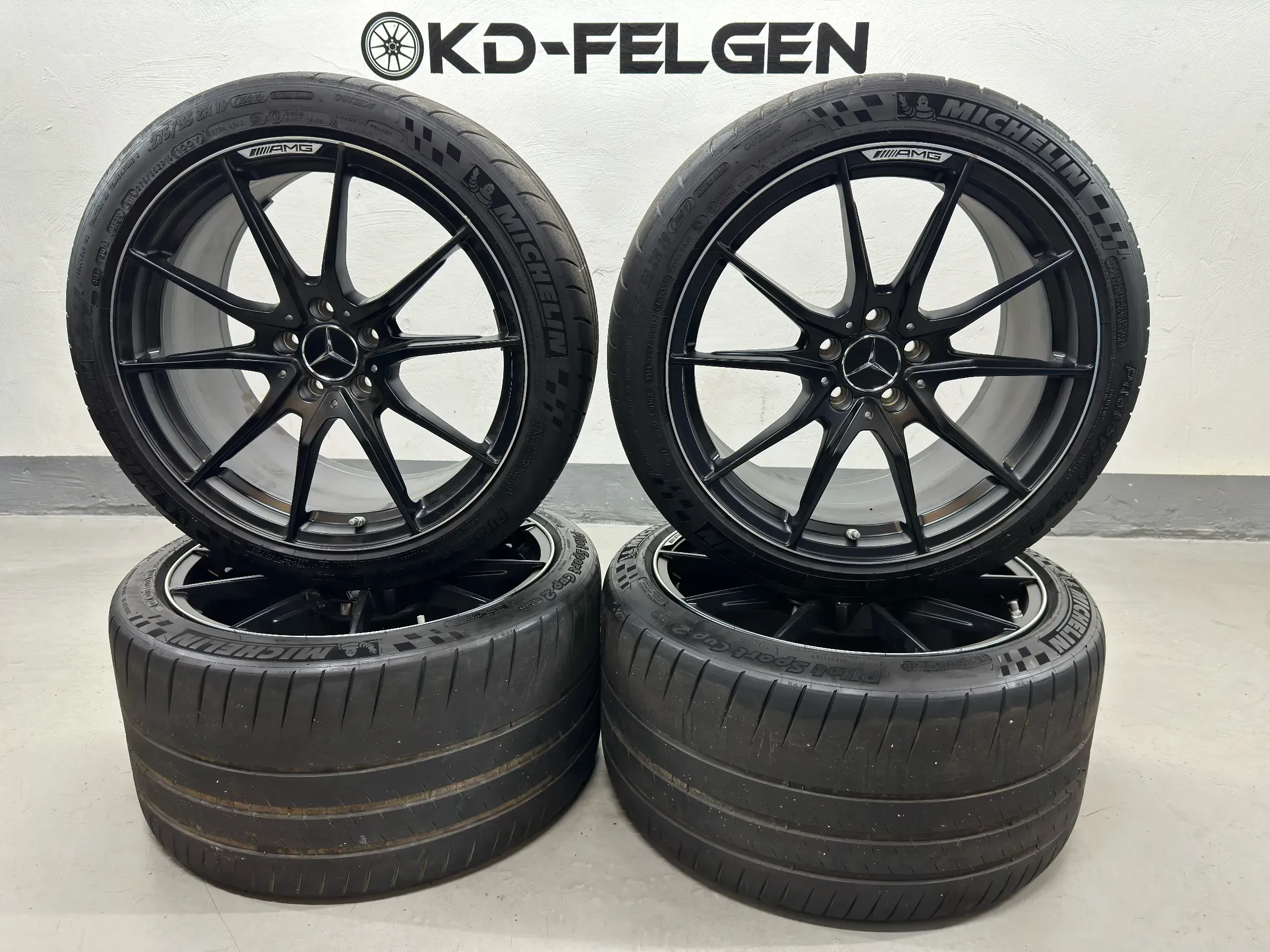 Original Mercedes AMG GT R C190 19/20 Zoll Sommerräder Alufelgen A1904011300 - Bild 1