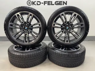 Original BMW 5er i5 G60 G61 935M 19 Zoll Winterräder M935 5A324E0 Alufelgen - Bild 1
