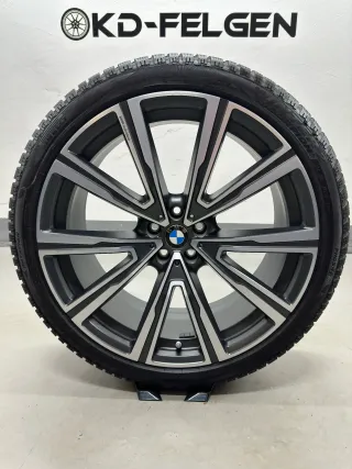 Original BMW 746 22 Zoll X5 G05 X6 G06 Winterräder Styling V-Speiche 746 Felgen - Bild 5