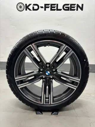 Original BMW M727 8er G14 G15 G16 19 Zoll Winterräder Styling 727 M Winterreifen - Bild 2
