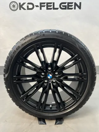Original BMW M829 M2 G87 M3 G80 G81 M4 G82 G83 19 Zoll Winterräder 829M Alufelgen black - Bild 4