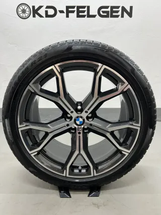 Original BMW X5 G05 X6 G06 M741 21 Zoll Winterräder Alufelgen M Y-Speiche 741M - Bild 4