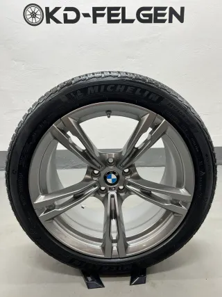 Original BMW M705 M5 F90 19 Zoll Winterräder Styling M Doppelspeiche 705M Felgen - Bild 3