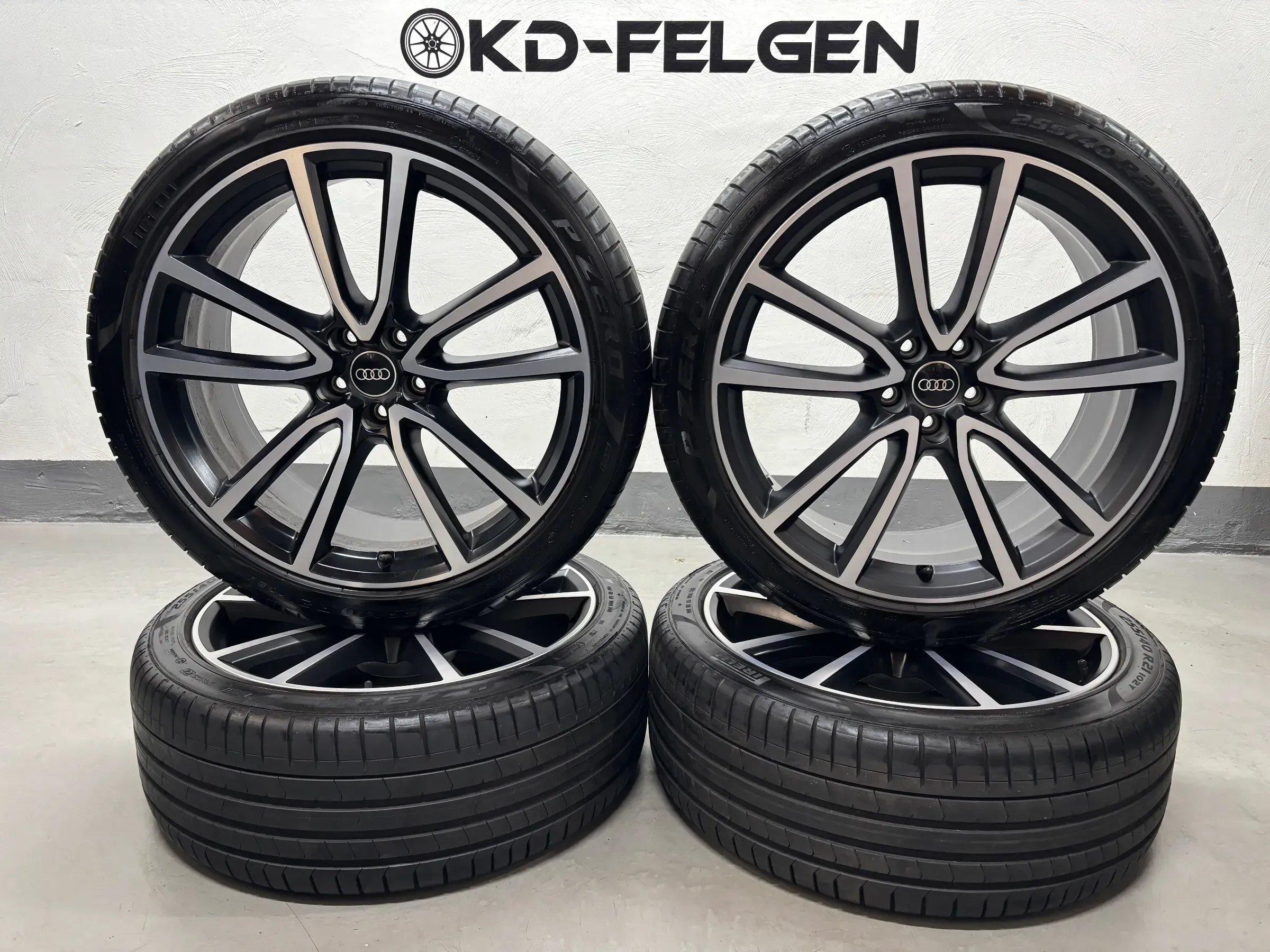 Original Audi Q5 SQ5 21 Zoll Sommerräder Alufelgen Felgen S Line 80A601025BG - Bild 1