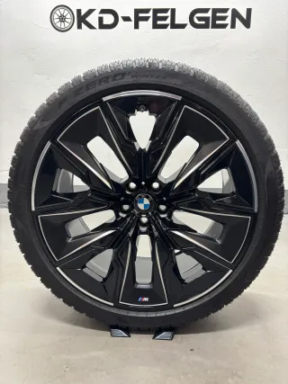 Original BMW 7er i7 G70 X3 G45 M909 21 Zoll Winterräder Aerodynamik 909M Felgen - Bild 2