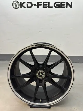 Original Mercedes C63 S AMG 19/20 Zoll Alufelgen A2054017400 A2054017500 C205 A - Bild 4